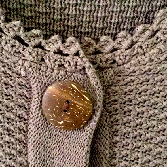 Willi Smith Women's 100% cotton Brown Sweater - Picture 3 of 8